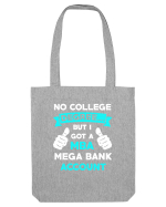 NO COLLEGE DEGREE Sacoșă textilă