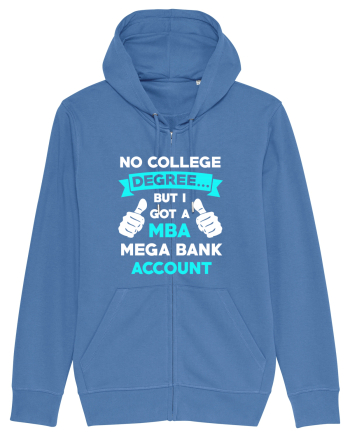 NO COLLEGE DEGREE Bright Blue