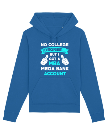NO COLLEGE DEGREE Royal Blue