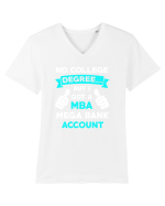 NO COLLEGE DEGREE Tricou mânecă scurtă guler V Bărbat Presenter