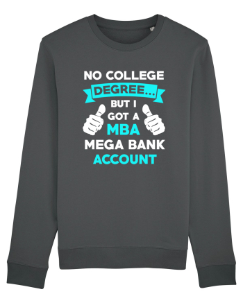 NO COLLEGE DEGREE Anthracite