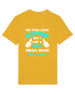 NO COLLEGE DEGREE Tricou mânecă scurtă Unisex Rocker