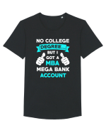 NO COLLEGE DEGREE Tricou mânecă scurtă guler larg Bărbat Skater