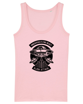 UFO Alien Black Cotton Pink