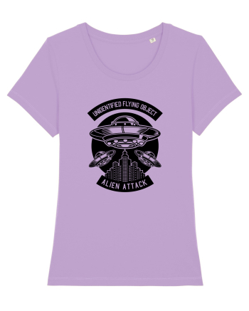 UFO Alien Black Lavender Dawn