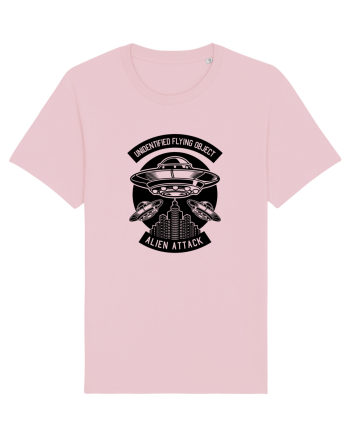 UFO Alien Black Cotton Pink