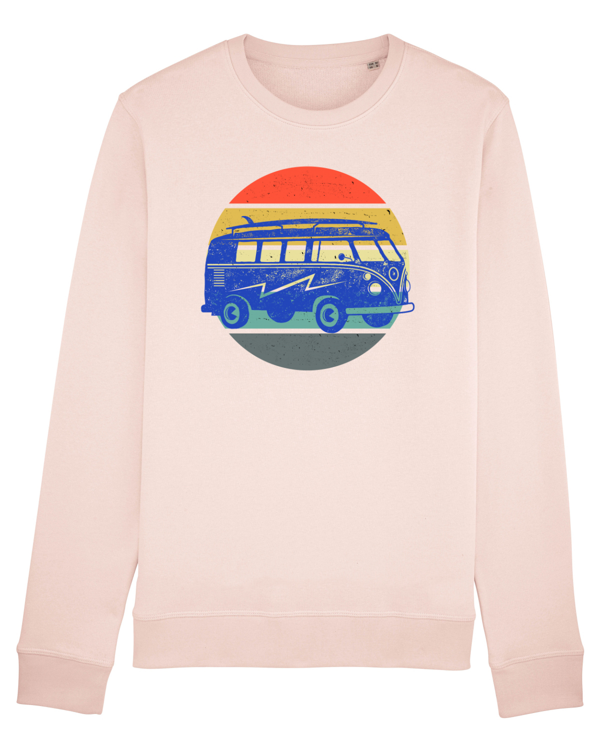Bluză mânecă lungă Unisex Rise Candy Pink
