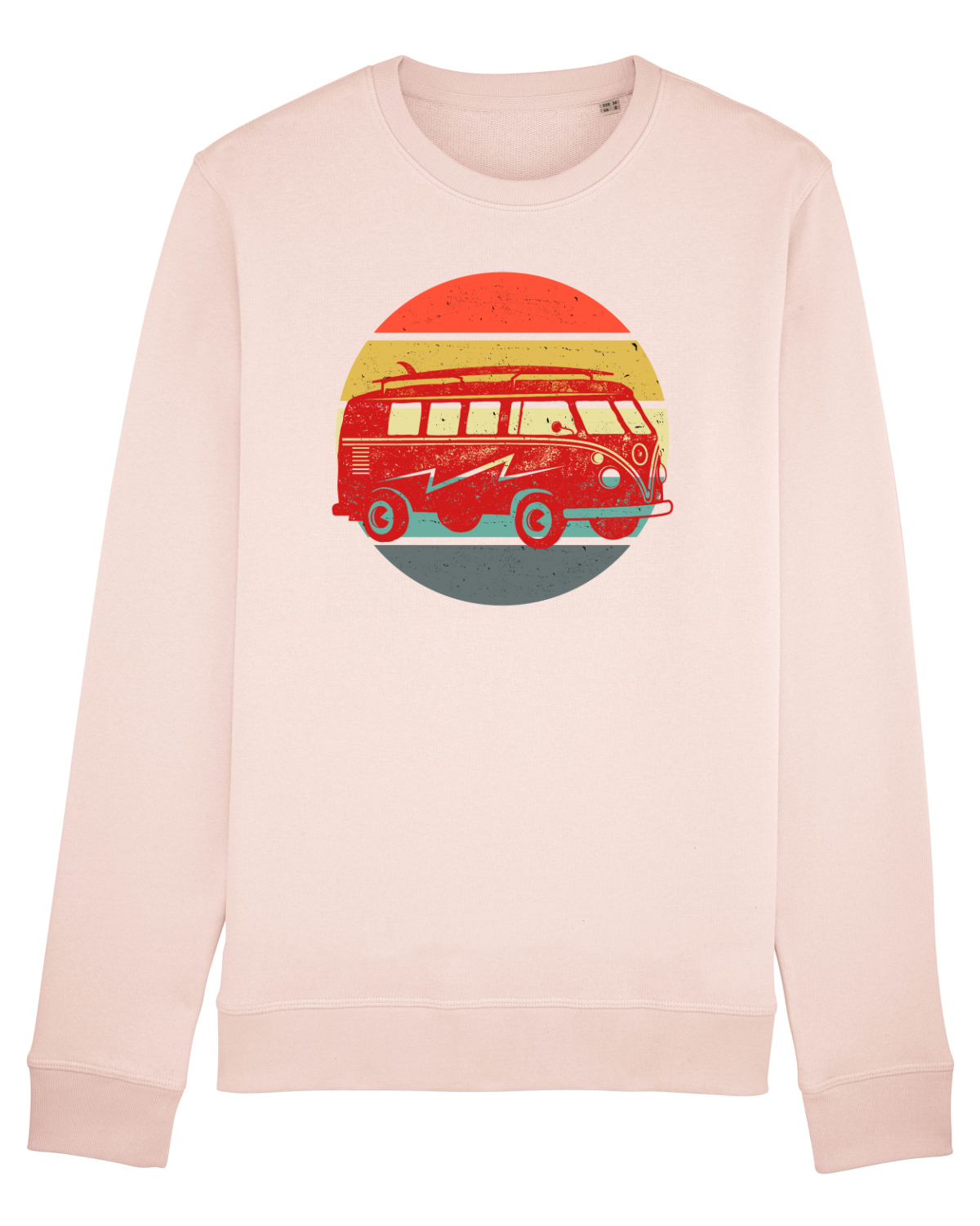 Bluză mânecă lungă Unisex Rise Candy Pink
