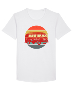 Hippie van  Tricou mânecă scurtă guler larg Bărbat Skater