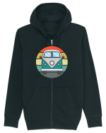 Hippie van  Hanorac cu fermoar Unisex Connector