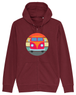 Hippie van  Hanorac cu fermoar Unisex Connector