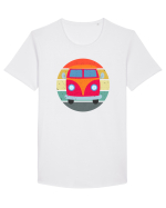 Hippie van  Tricou mânecă scurtă guler larg Bărbat Skater