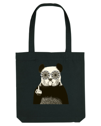 Banksy Rude Panda Black