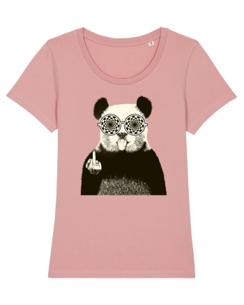 Banksy Rude Panda Canyon Pink