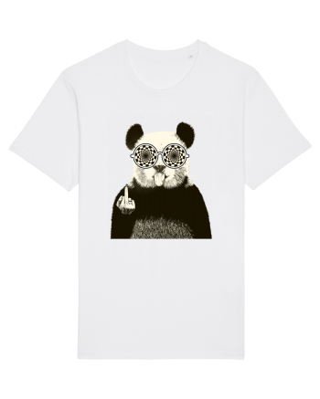 Banksy Rude Panda White