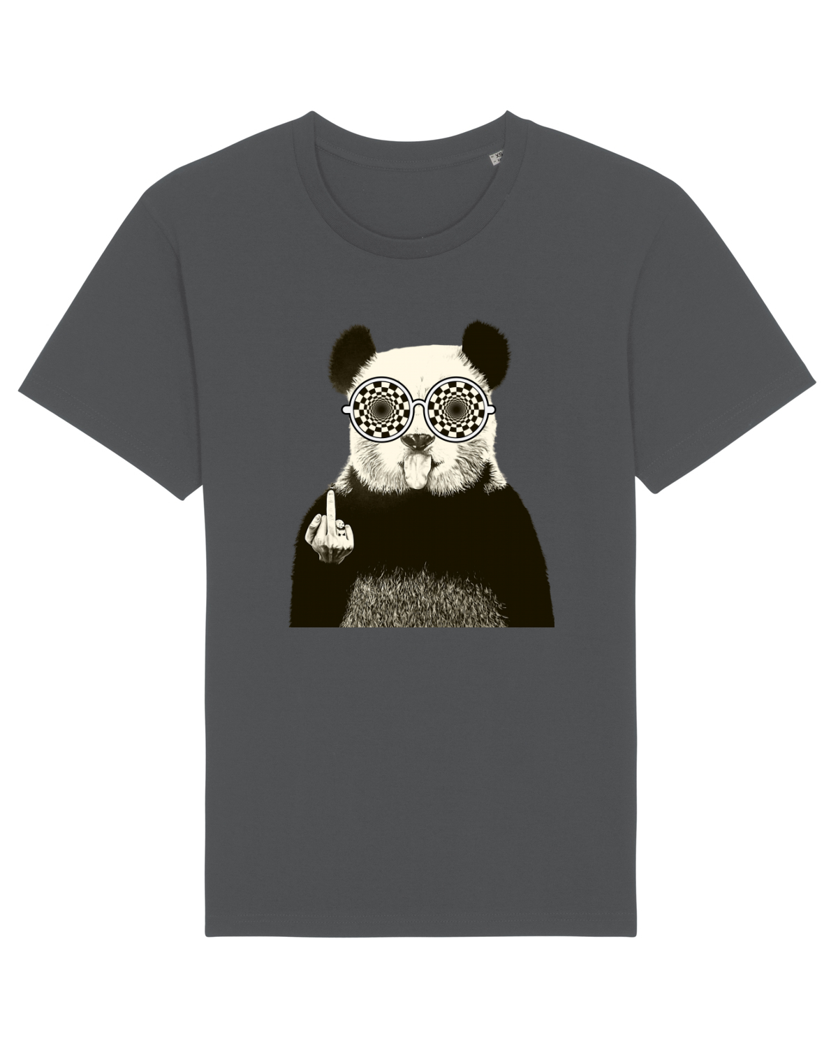Tricou mânecă scurtă Unisex Rocker Anthracite