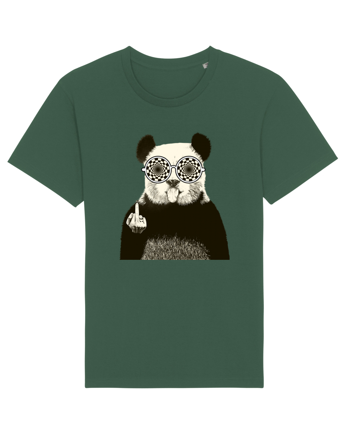 Tricou mânecă scurtă Unisex Rocker Bottle Green