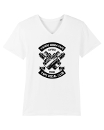 Vape Social Club Black Tricou mânecă scurtă guler V Bărbat Presenter