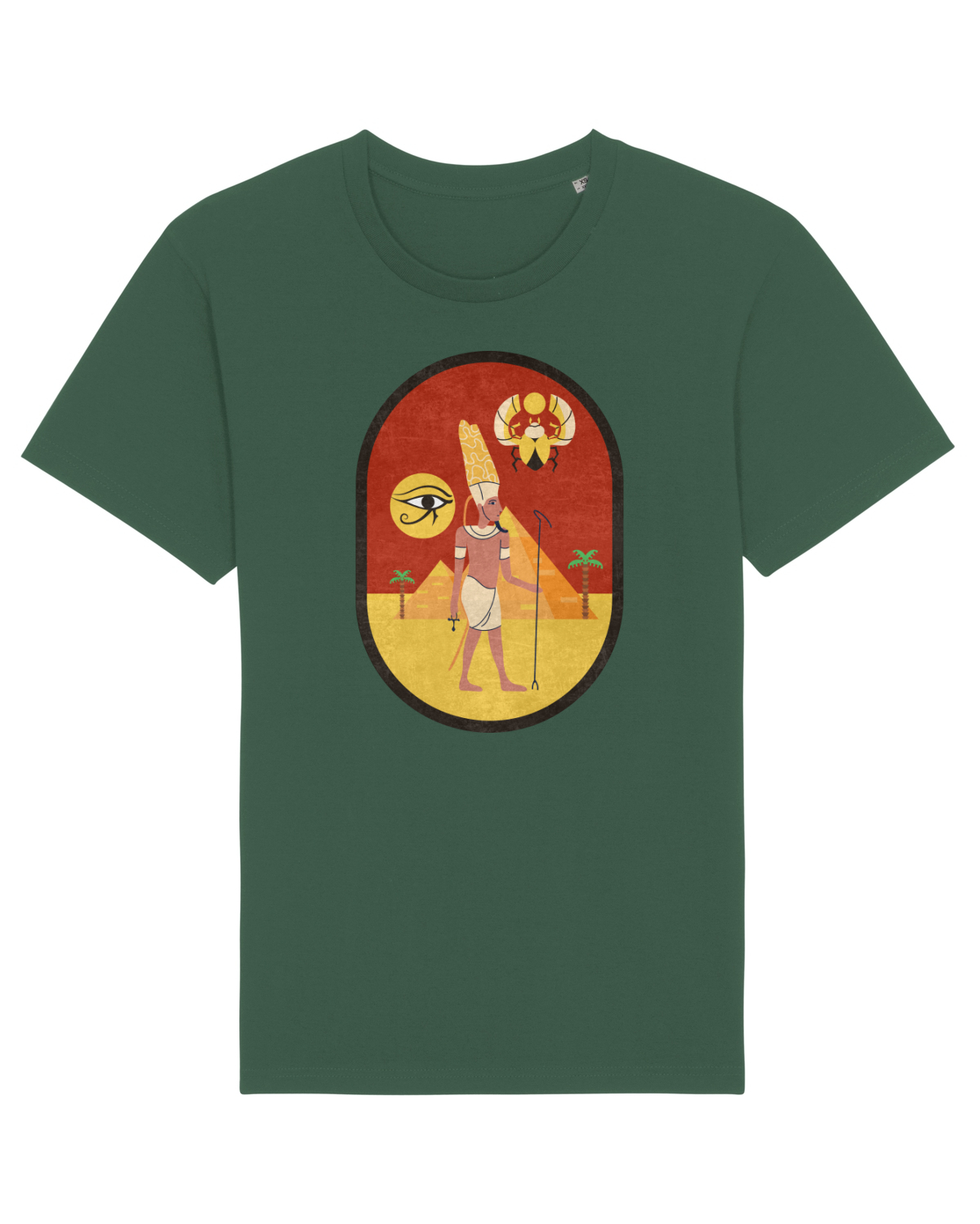 Tricou mânecă scurtă Unisex Rocker Bottle Green