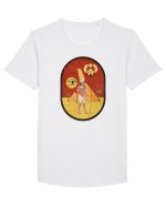 Egipt Antic Tricou mânecă scurtă guler larg Bărbat Skater