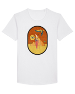 Egipt Antic Tricou mânecă scurtă guler larg Bărbat Skater