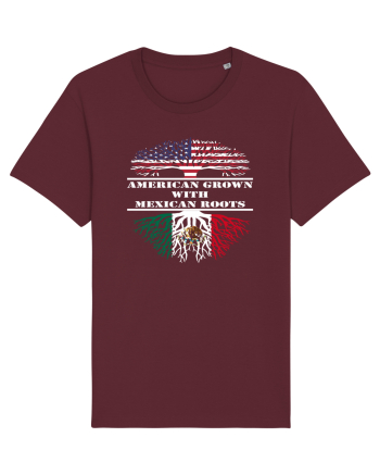 AMERICAN MEXICAN Burgundy