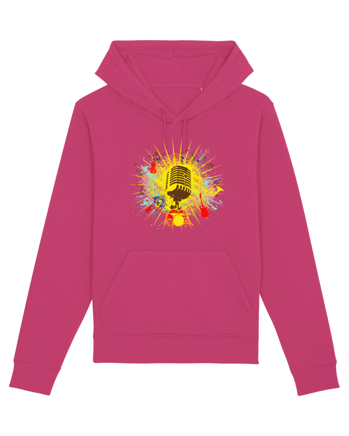 Hanorac Unisex Drummer Raspberry