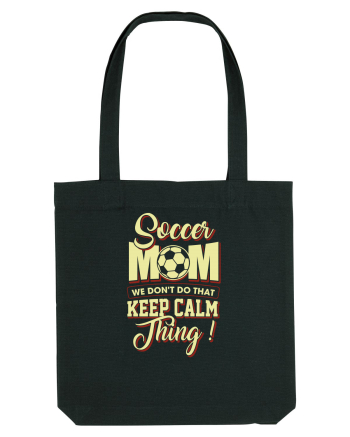 SOCCER MOM Black