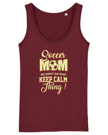 SOCCER MOM Burgundy
