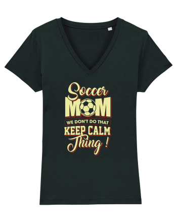 SOCCER MOM Black