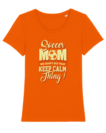 SOCCER MOM Bright Orange