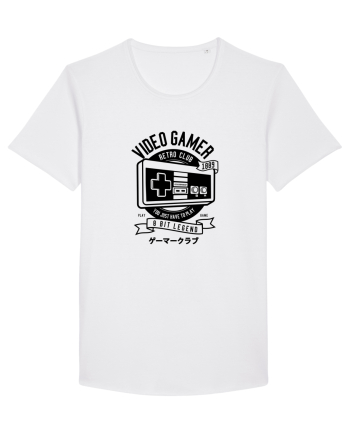 Gamer Retro Club Black White