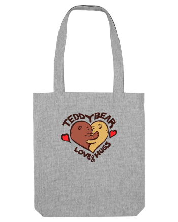 Teddy Bear Love Heather Grey