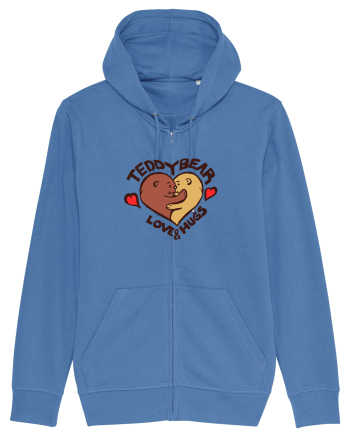 Teddy Bear Love Bright Blue