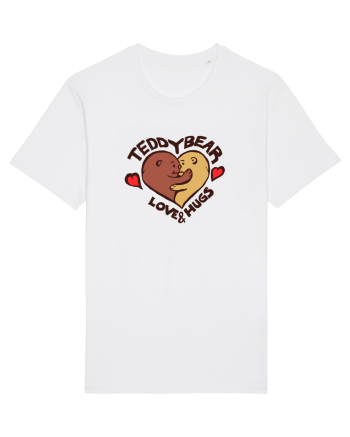 Teddy Bear Love White