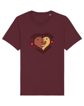 Teddy Bear Love Burgundy