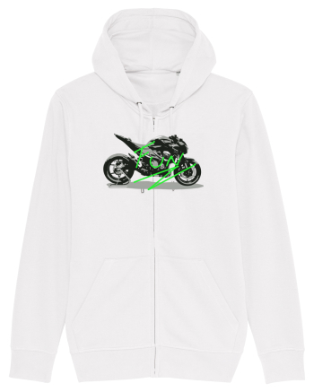 Motorcycle Fun White
