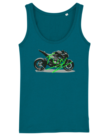 Motorcycle Fun Ocean Depth