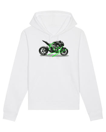 Motorcycle Fun White