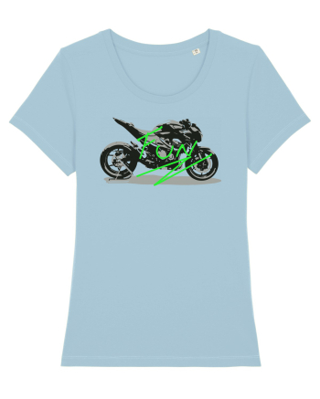 Motorcycle Fun Sky Blue