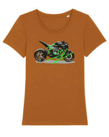 Motorcycle Fun Roasted Orange