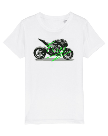 Motorcycle Fun White