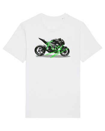 Motorcycle Fun White