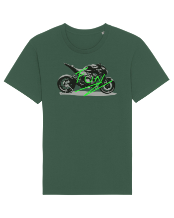 Motorcycle Fun Bottle Green
