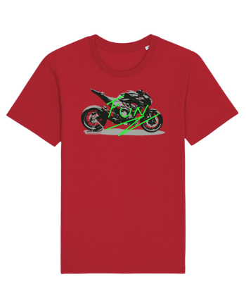 Motorcycle Fun Red