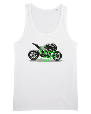 Motorcycle Fun White