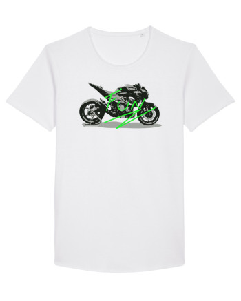 Motorcycle Fun White