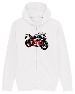Motorcycles are FUN Hanorac cu fermoar Unisex Connector
