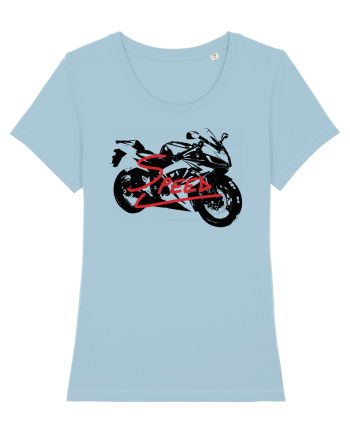 Motorcycles are FUN Sky Blue