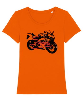Motorcycles are FUN Bright Orange